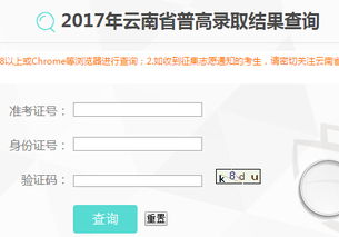 2017年录取查询系统